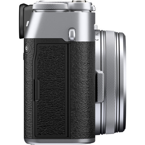 FUJIFILM X100V Mirrorless Digital Camera with 23mm f/2 Lens (Silver) - The Camerashop