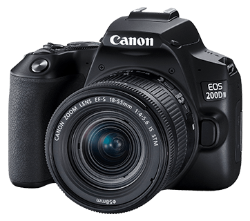 Canon Eos 200D II 24.1 MP digital slr camera - The Camerashop