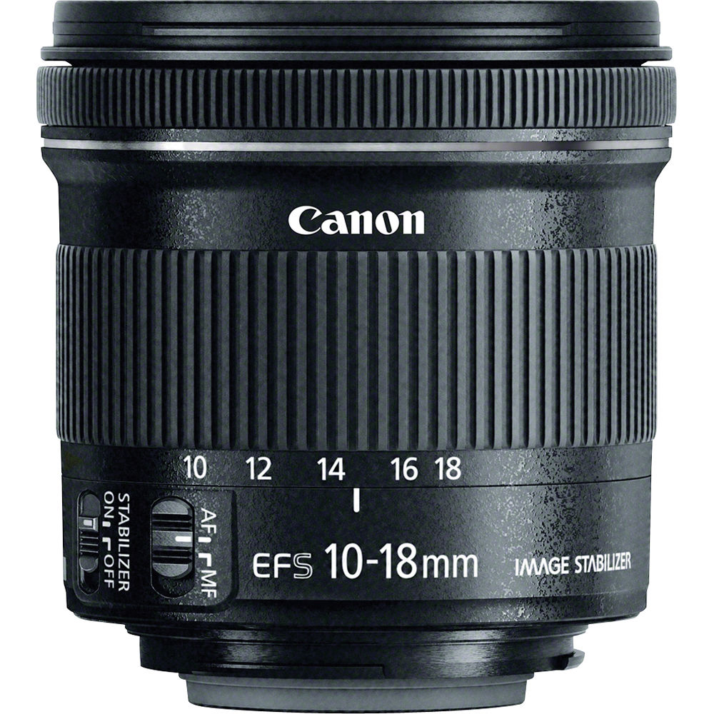 Canon EF-S 10-18mm f/4.5-5.6 IS STM Lens - The Camerashop