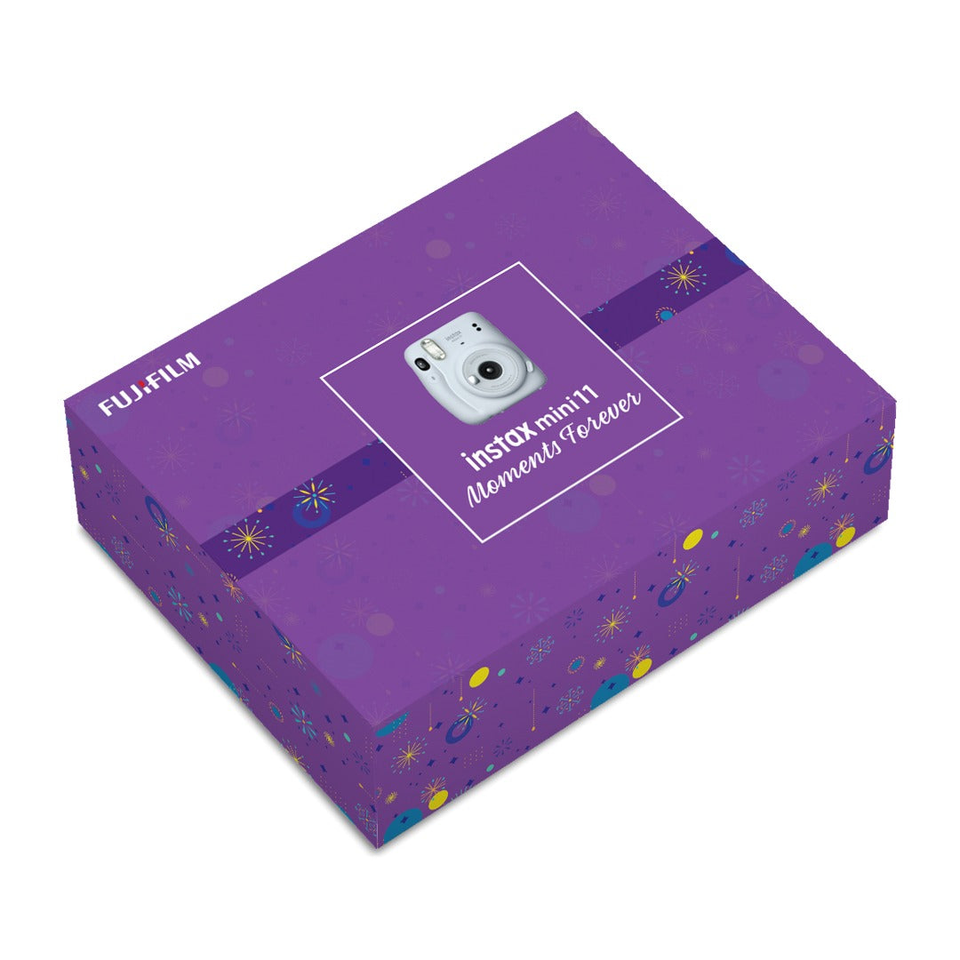 Fujifilm Instax Mini 11 Camera (Moments Box) Lilac Purple - The Camerashop