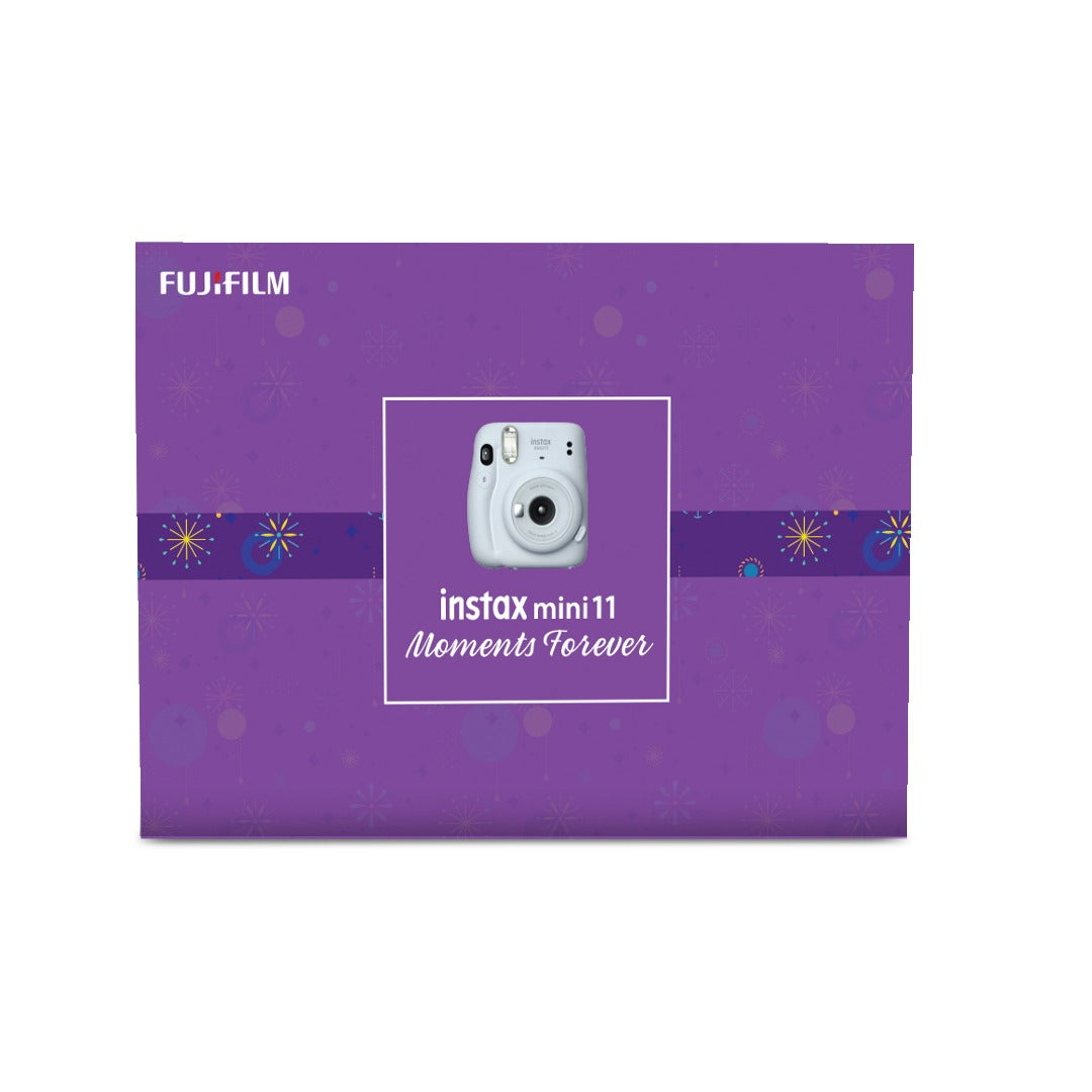 Fujifilm Instax Mini 11 Camera (Moments Box) Sky Blue - The Camerashop
