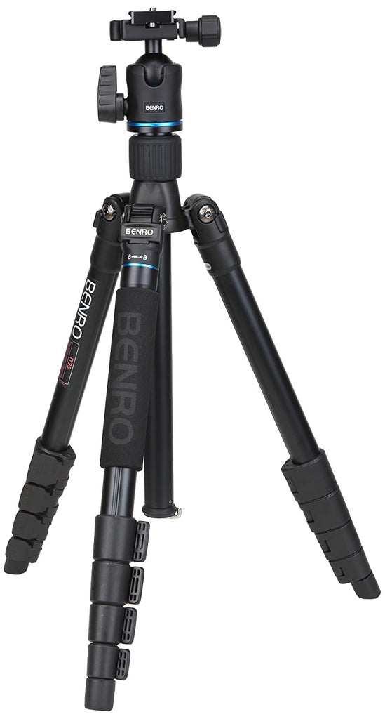 Benro iTrip IT25 Aluminium Tripod Kit (Black) - The Camerashop
