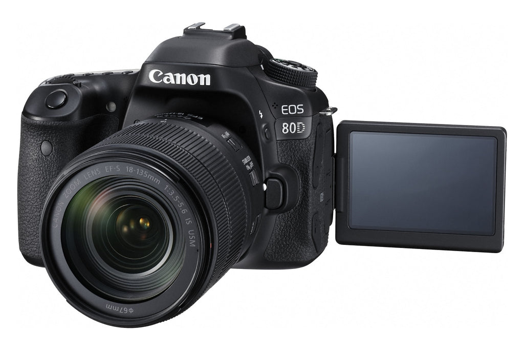 Canon EOS 80D Dslr Kit II with EF-S 18-135 IS USM Lens - The Camerashop
