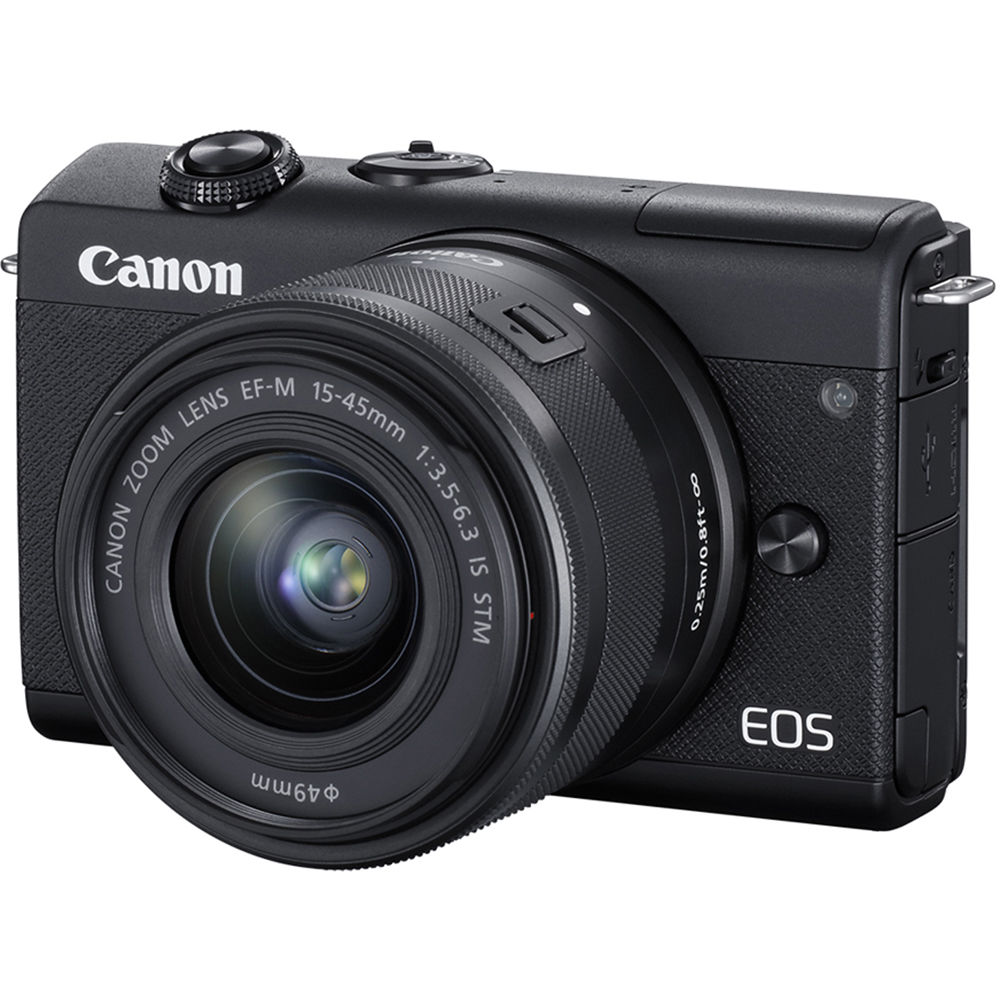 Canon eos M200 mirrorless digital camera with 15-45mm lens - The Camerashop
