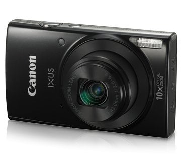 Canon IXUS 190 20 MP Digital Camera with 10x Optical Zoom (Black) - The Camerashop
