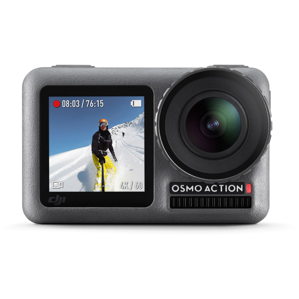 DJI OSMO 12 MP dual screen Action Camera with 4K recording - The Camerashop