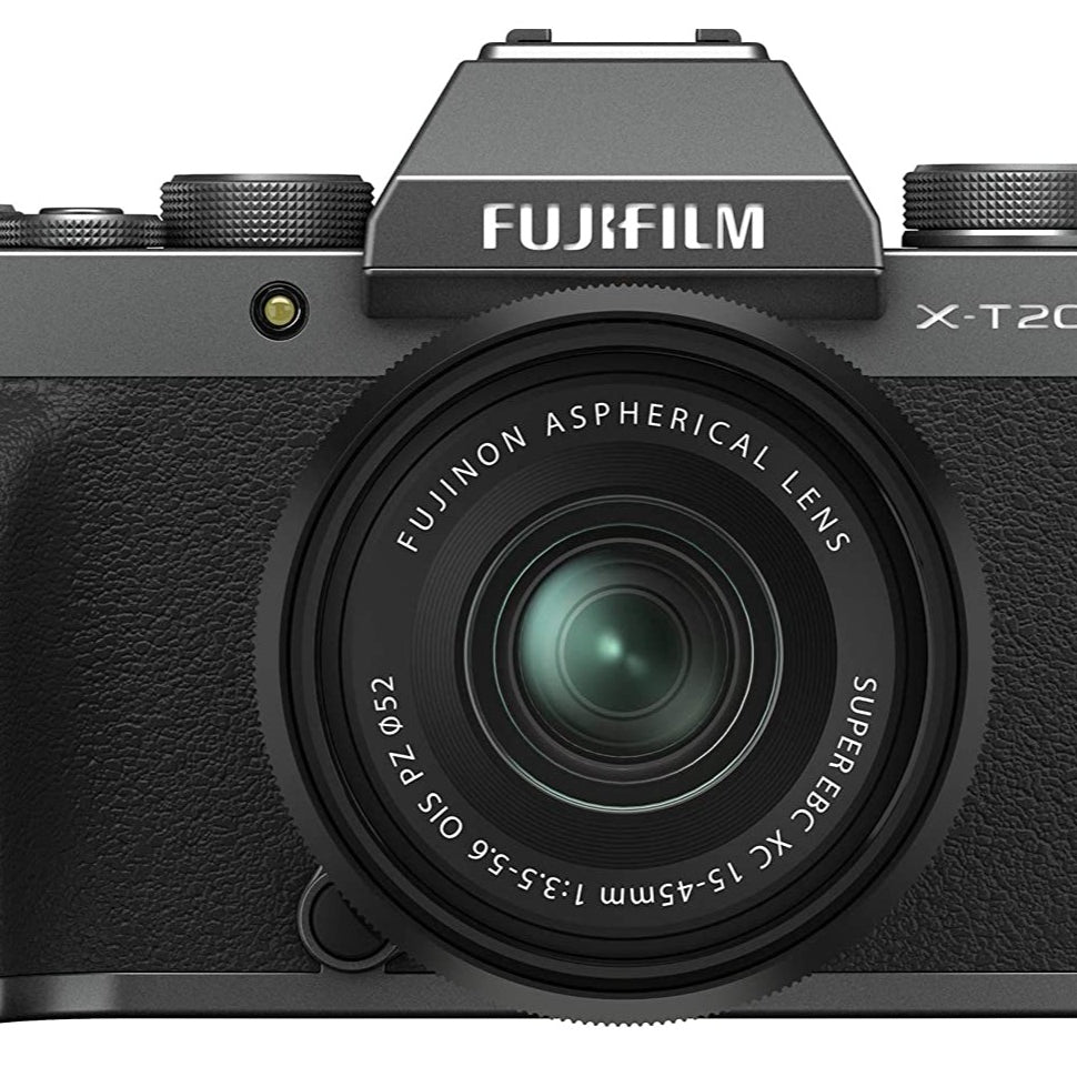 Fujifilm X-T200 Mirrorless Digital Camera with 15-45mm Lens Kit ( Dark Silver) - The Camerashop