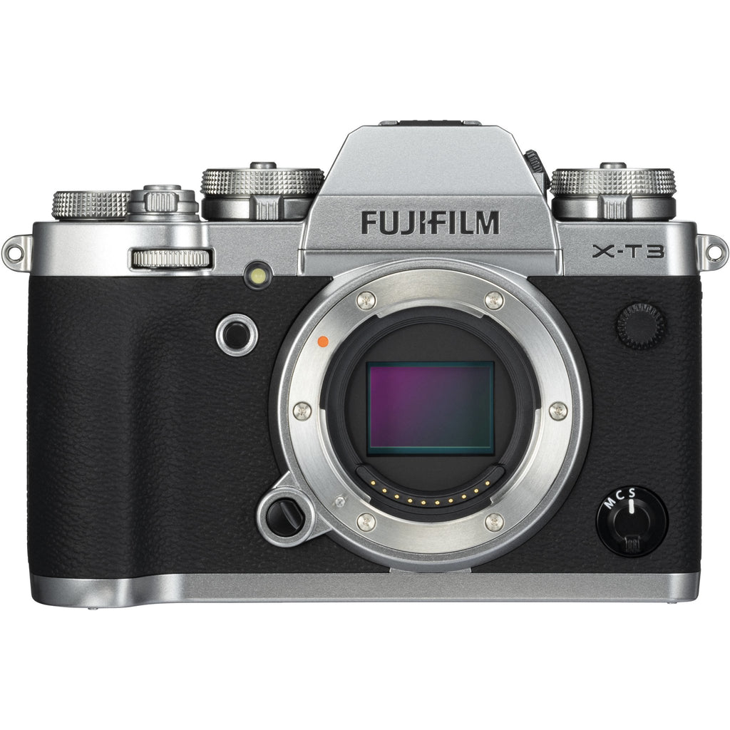 Fujifilm X-T3 26.1 MP Mirrorless Camera (Silver) - The Camerashop
