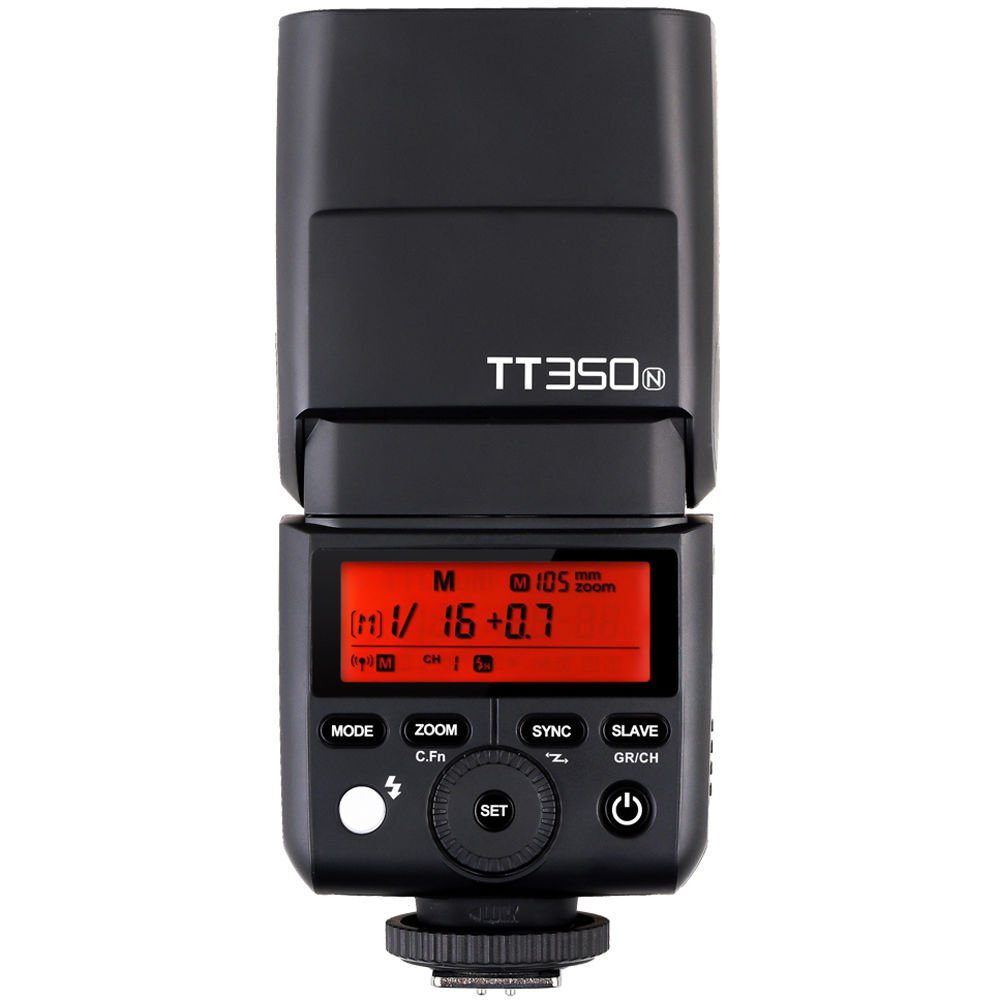 Godox TT350N Mini Thinklite TTL Flash for Nikon Cameras - The Camerashop