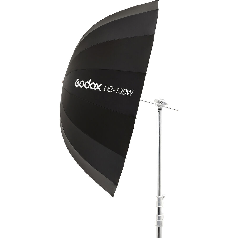 Godox UB-130W, 51'' Parabolic Umbrella (White) - The Camerashop
