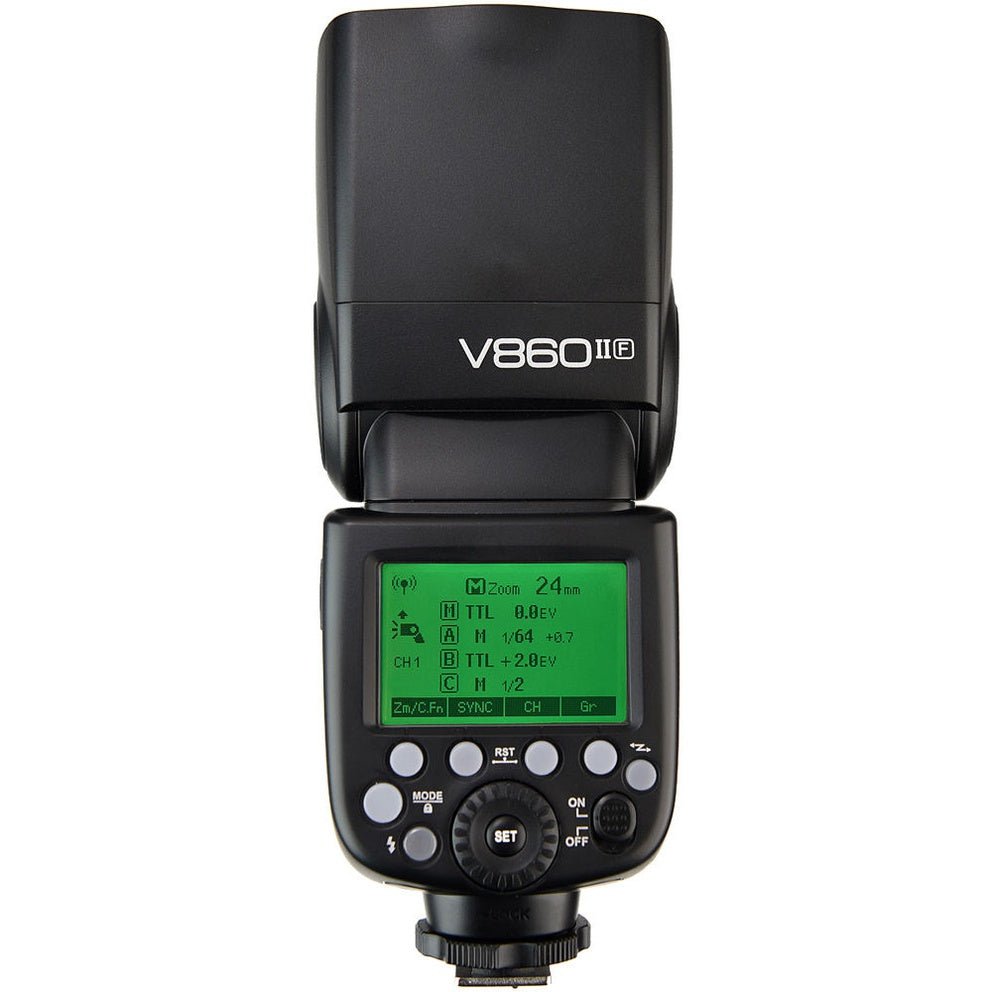 Godox V860 II F TTL Flash For Fujifilm Cameras - The Camerashop