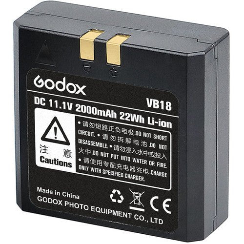 Godox VB-18 Li-ion Battery for Ving V860II Flash Speedlite - The Camerashop
