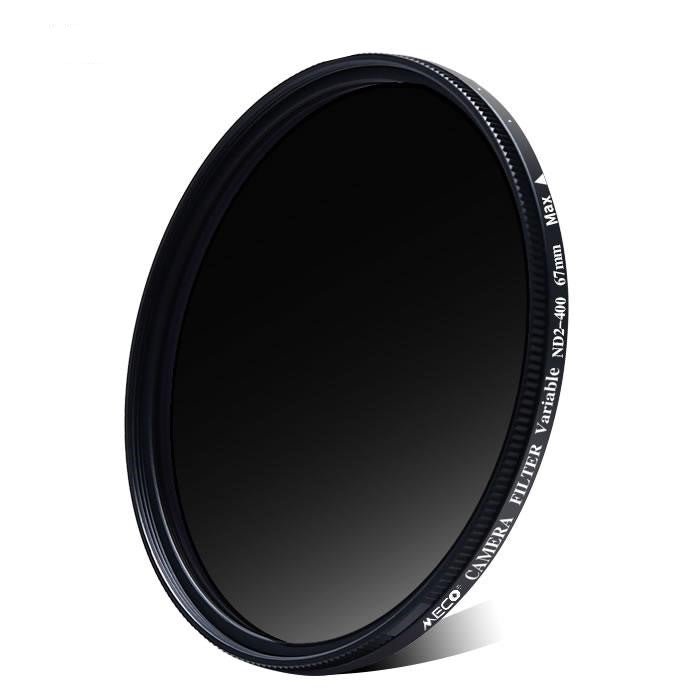 MECO 67mm Variable Neutral Density Filter MC ND2-400 - The Camerashop