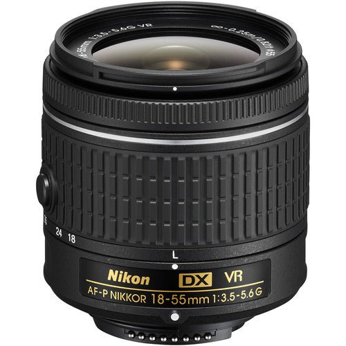 Nikon af-p dx Nikkor 18-55mm f/3.5-5.6g vr lens - The Camerashop