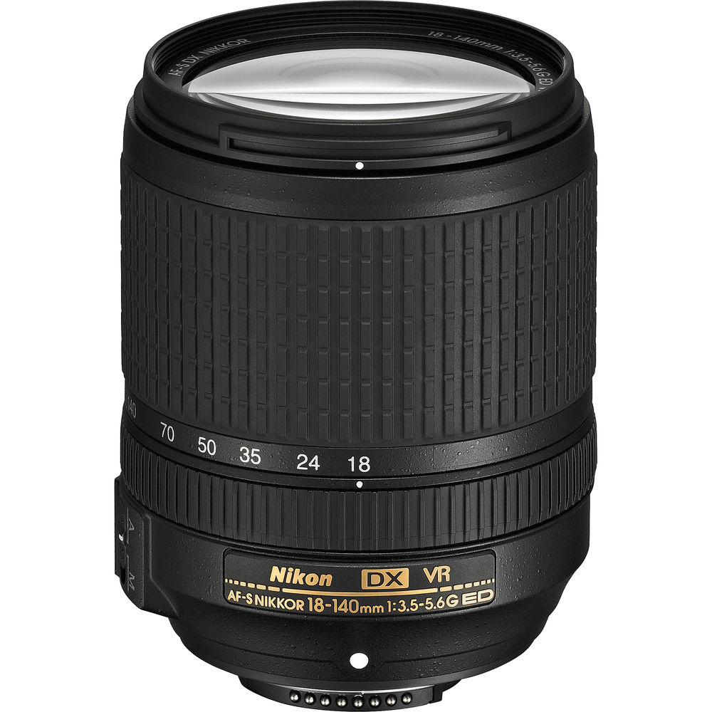 Nikon AF-S DX Nikkor 18-140 F/3.5-5.6G ED VR Lens - The Camerashop