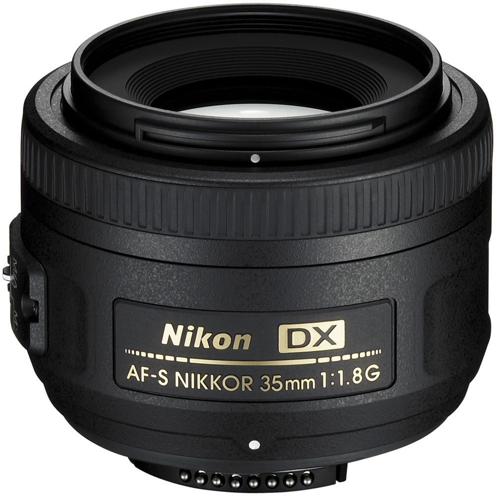Nikon AF-S DX Nikkor 35mm F/1.8G Camera lens (Black) - The Camerashop