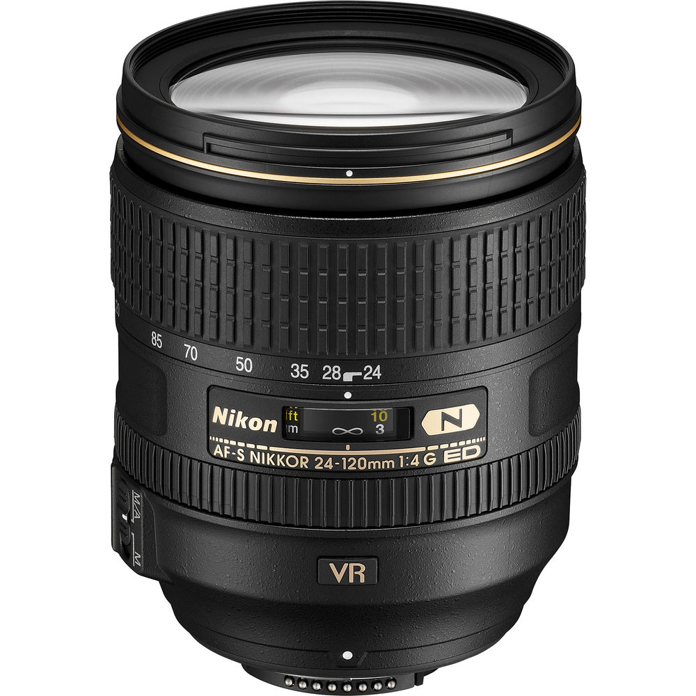 Nikon AF-S Nikkor 24-120mm F/4G ED VR Lens - The Camerashop