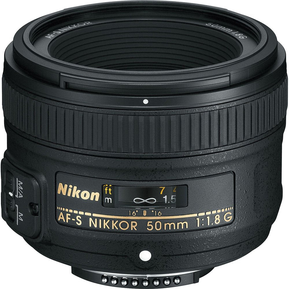Nikon AF-S Nikkor 50mm f/1.8G Camera Lens - The Camerashop
