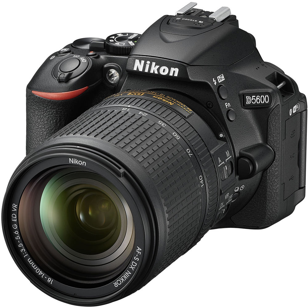 Nikon D5600 DSLR Camera With 18-140mm Lens - The Camerashop