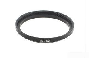 Omax 49-52mm Step-up Adapter Ring for DSLR Cameras (Made of Plastic) - The Camerashop