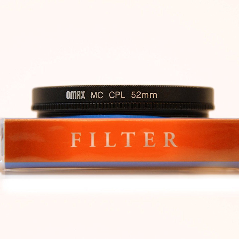 Omax 52mm CPL filter circular polarizer for Nikon AF-S DX NIKKOR 35mm f/1.8G Lens - The Camerashop