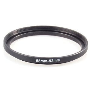 Omax 58-62mm Step-Up Adapter Ring - The Camerashop