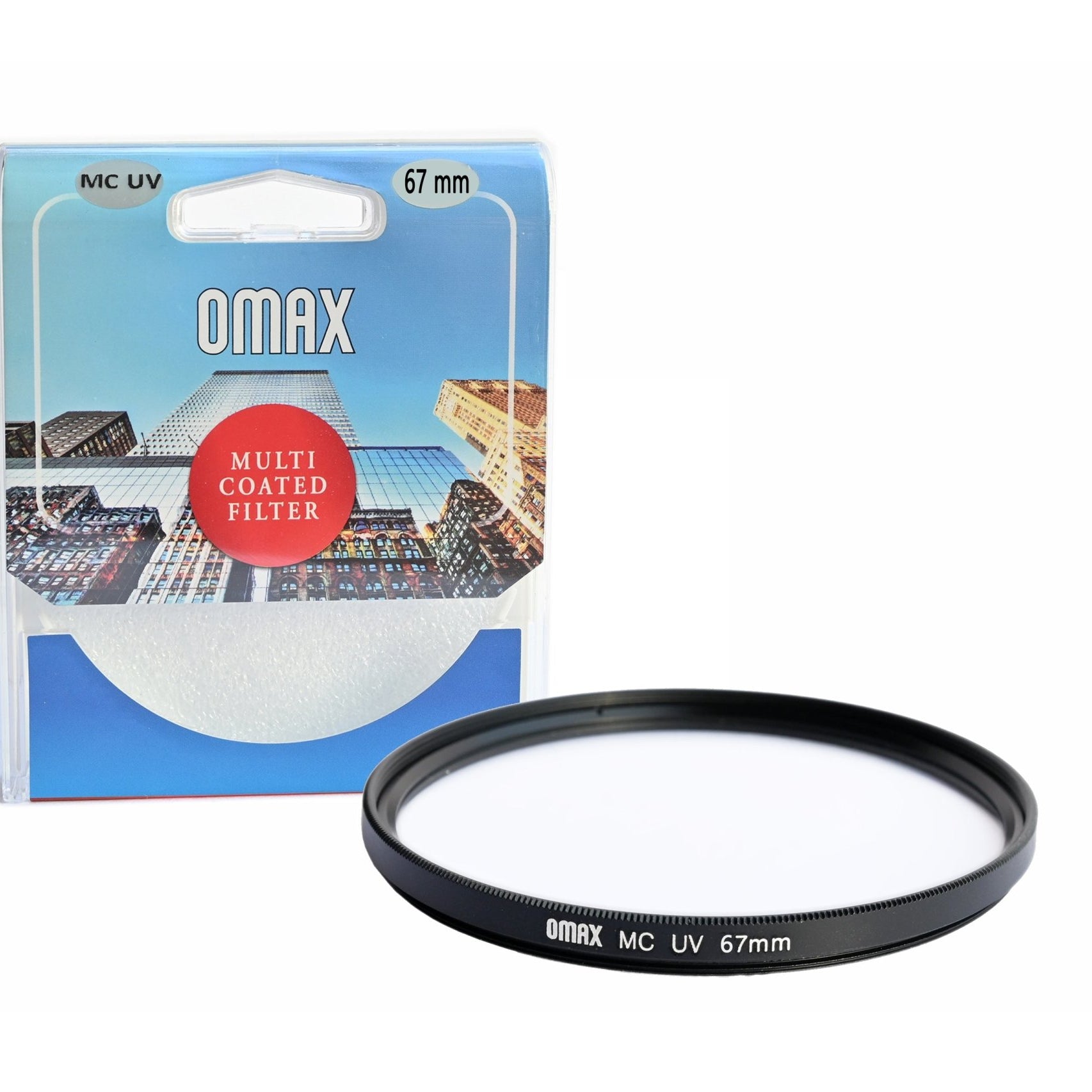 Omax 67mm Multi-Coated UV Filter for Nikon AF-S DX Zoom-NIKKOR 18-140 mm f/3.5-5.6G IF-ED Lens - The Camerashop