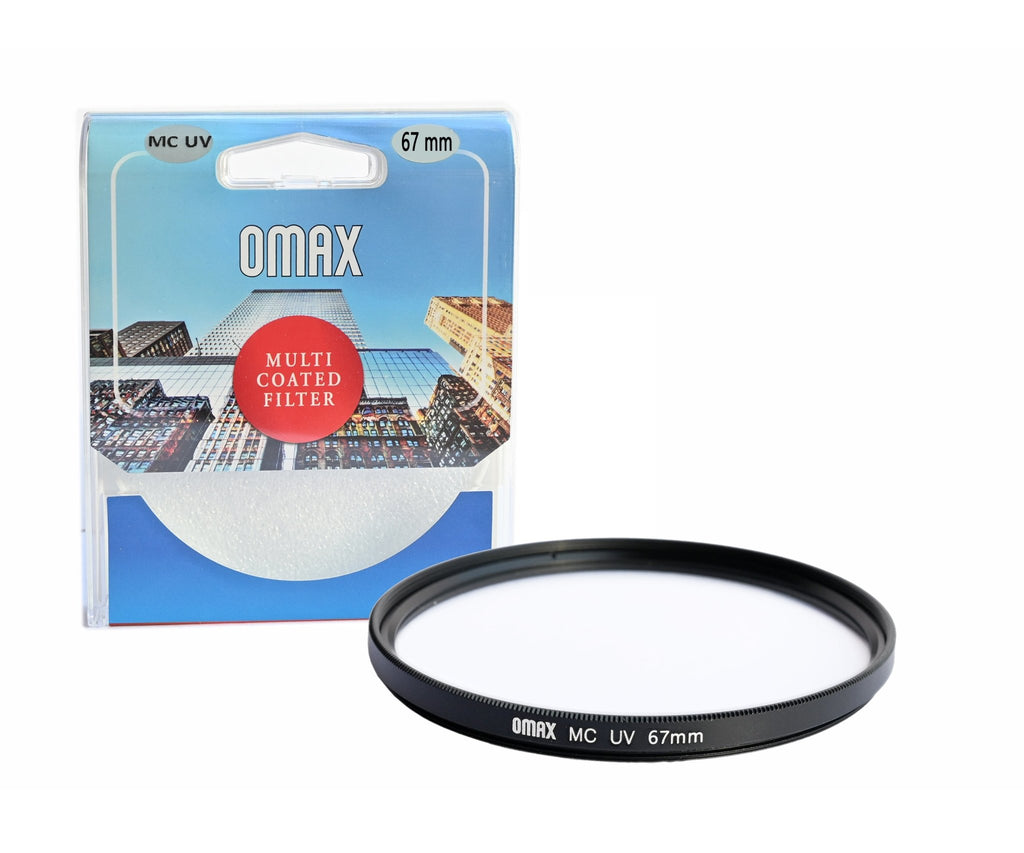 Omax 67mm Multi-Coated UV Filter for Nikon AF-S DX Zoom-NIKKOR 18-140 mm f/3.5-5.6G IF-ED Lens - The Camerashop