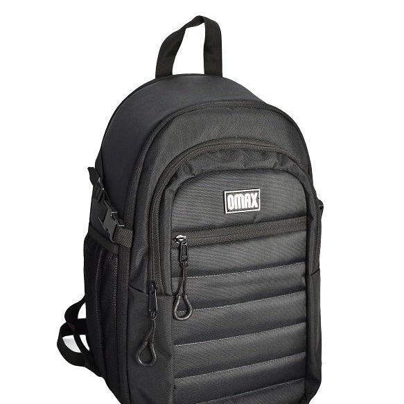 Omax Bag BP150 AW Camera Backpack for DSLR & Mirrorless Cameras (Black) - The Camerashop