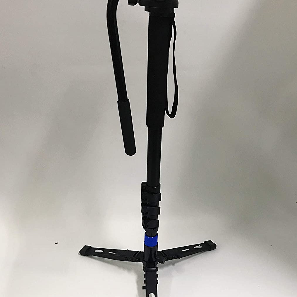 Omax DS3202-L-008H Basic Monopod with Dv Head & Legs for Mirrorless and DSLR Cameras - The Camerashop