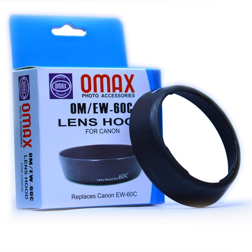 Omax Ew-60c Lens Hood for Canon ef-s 18-55mm f/3.5-5.6 Lens - The Camerashop