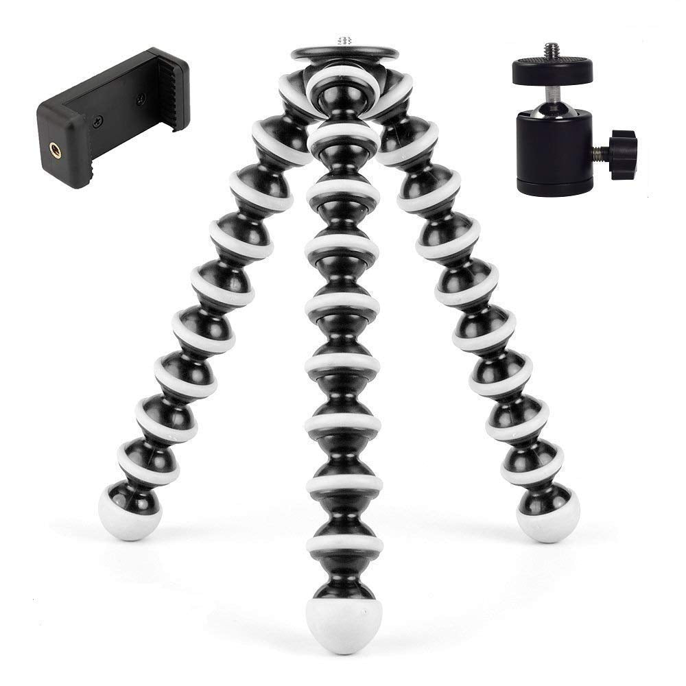 Omax Flexible Gorillapod Tripod with 360° Rotating Ball Head for All DSLR Cameras - The Camerashop