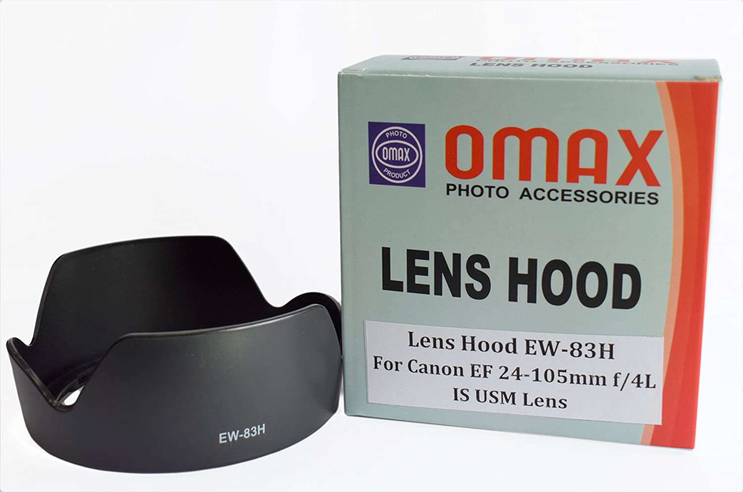 Omax Lens Hood EW-83H for Canon EF 24-105mm f/4L is USM Lens - The Camerashop
