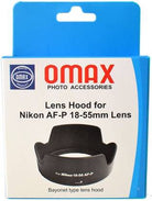 Omax Lens Hood for Nikon D3300/D5300/D5600 af-p 18-55mm vr Lens (Bayonet Type Lens Hood) - The Camerashop