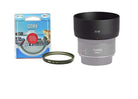 Omax Lens Hood & MC UV Filter Combo for Canon EF 50mm f/1.8 STM Lens - The Camerashop