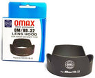 Omax Replacement HB-32 Lens Hood for Nikon 18-140mm f/3.5-5.6g ed vr/ 18-135mm f/3.5-5.6g if ed/ 18-105mm f/3.5-5.6g ed vr/ 18-70mm f/3.5-4.5g - The Camerashop