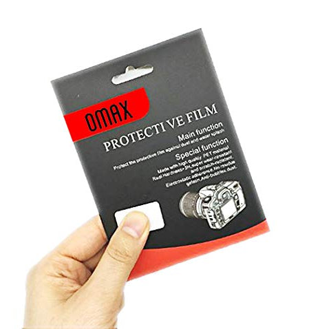 Omax Tempered Optical Glass Screen Protector for Canon Cameras - The Camerashop