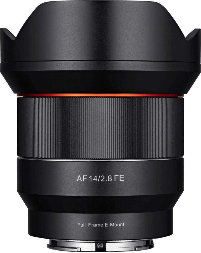 Samyang AF 14 mm F2.8 FE Auto Focus Lens for Full Frame Sony E Mount (Black) - The Camerashop