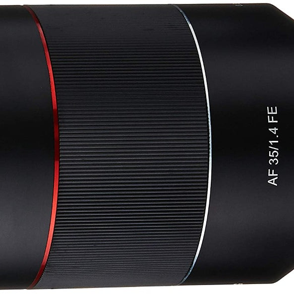 Samyang AF 35mm f/1.4 Auto Focus Wide Angle Full Frame Lens for Sony FE Mount, Black - The Camerashop