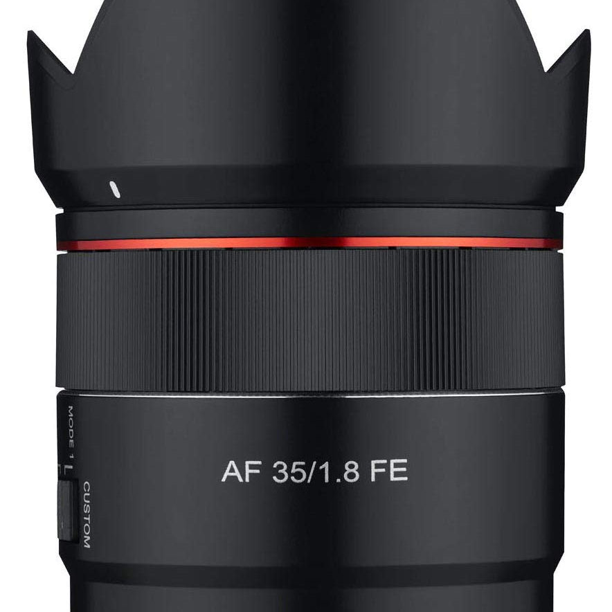 Samyang AF 35mm F1.8 Autofocus Lens for Sony FE Black - The Camerashop