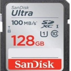 SanDisk 128GB Ultra SDXC UHS-I Memory Card 100MB/s - The Camerashop