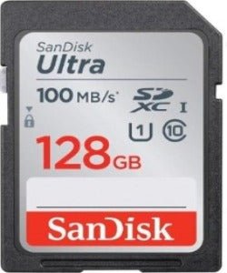 SanDisk 128GB Ultra SDXC UHS-I Memory Card 100MB/s - The Camerashop