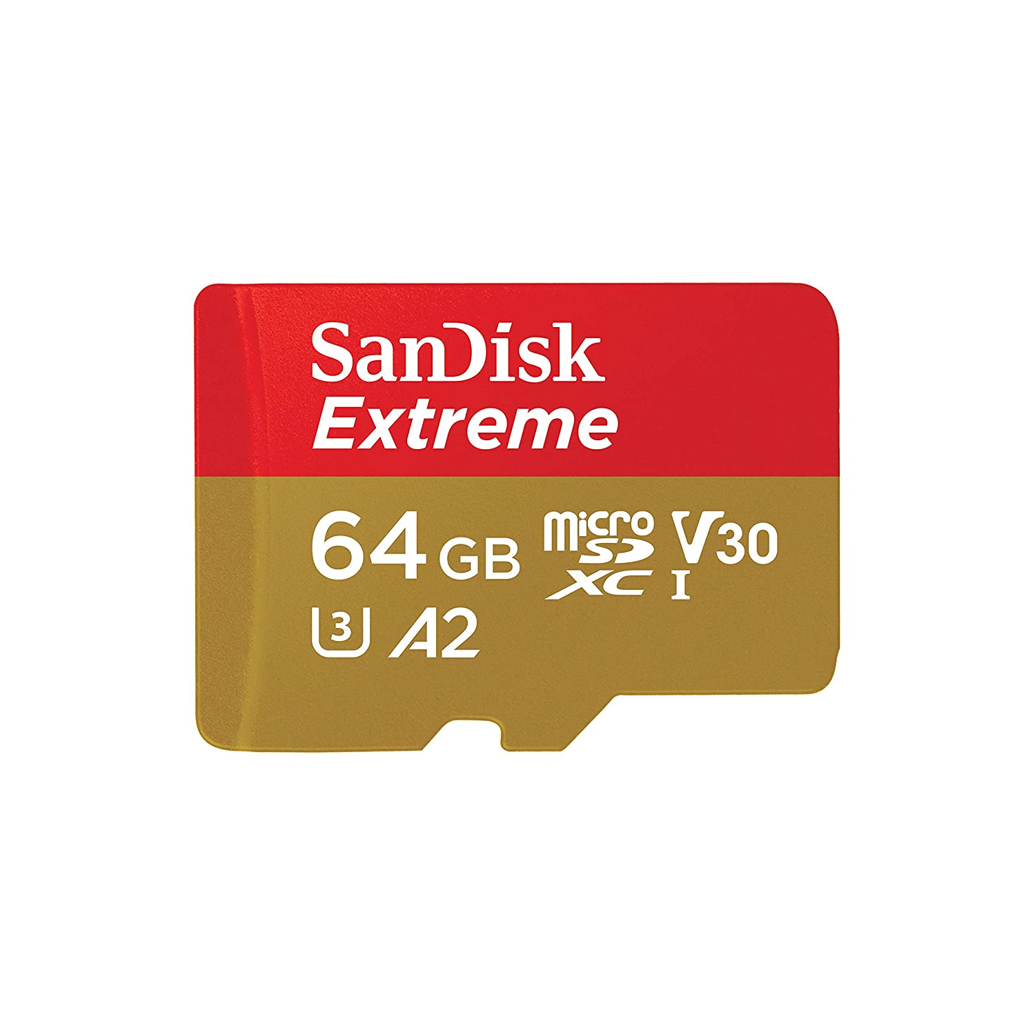 SanDisk 64gb extreme microsdxc U3 C10 V30 A2 card - The Camerashop
