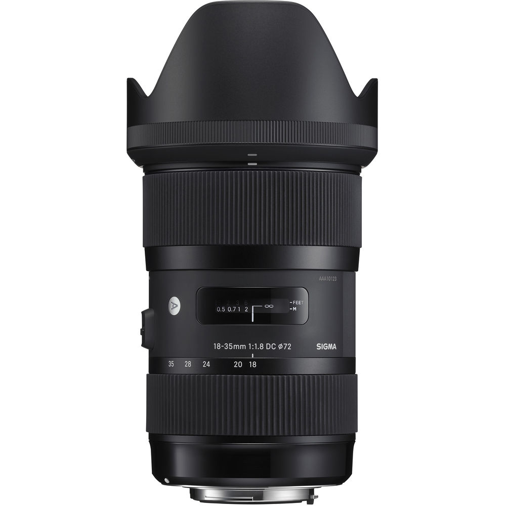 Sigma 18-35mm f/1.8 DC HSM Art Lens for Canon EF - The Camerashop