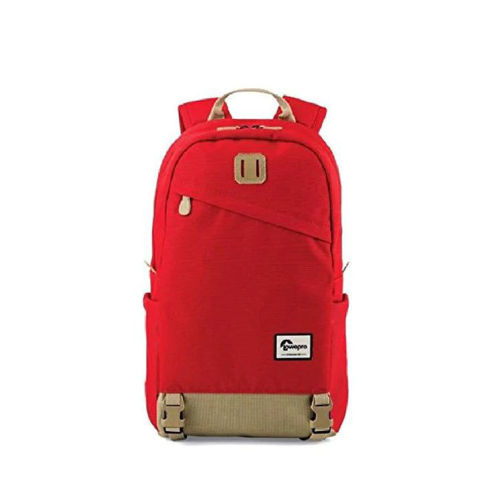 Lowepro Urban Backpack Bag (Red) - The Camerashop