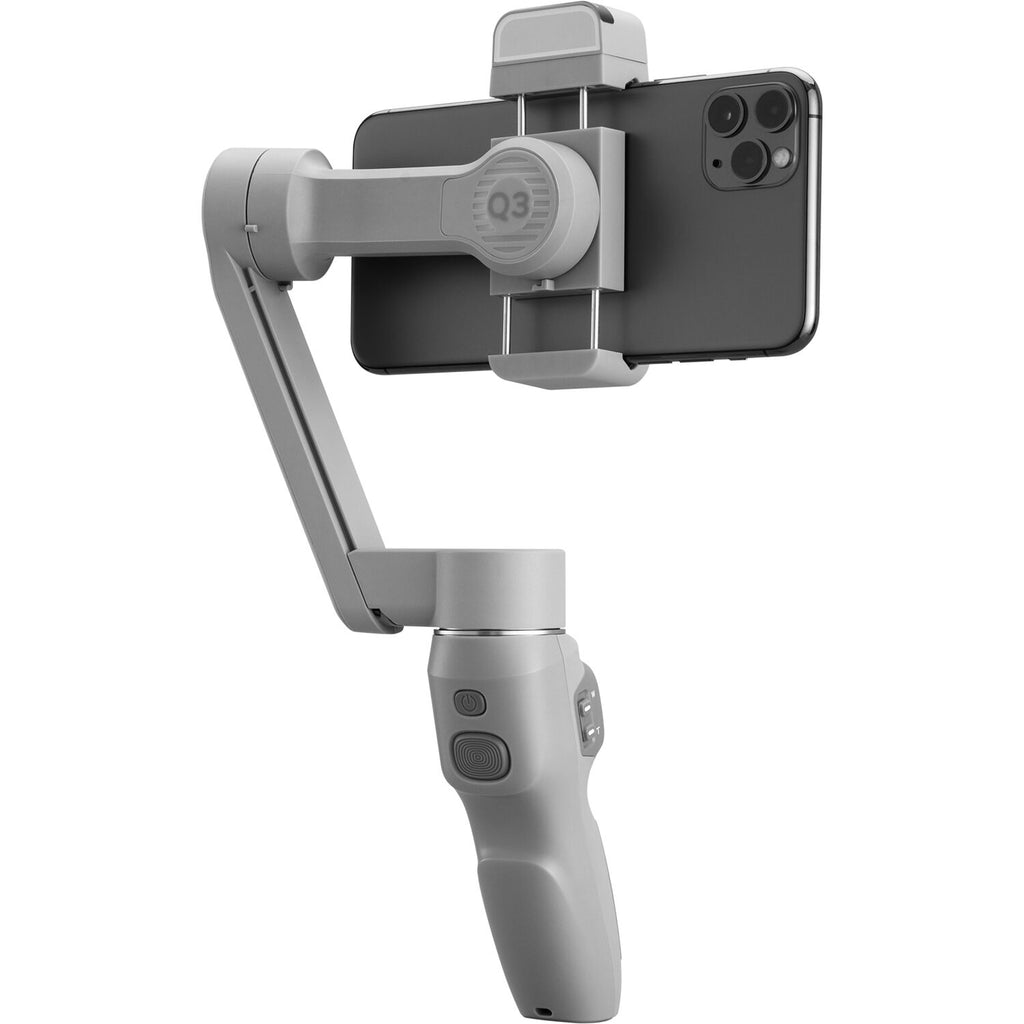 Zhiyun Smooth Q3, 3-Axis Handheld Smartphone Gimbal Stabilizer for iPhone /Android/ Smartphone & YouTube Vlog - The Camerashop